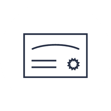 certificate icon